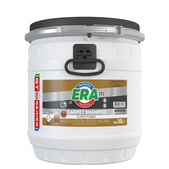 Era 111 Super Power Кілем Жууға Арналаған Жоғары Қойытылған Сусабын 30 Л Era 111 Super Power Кілем Жууға Арналаған Жоғары Қойытылған Сусабын 30 Л